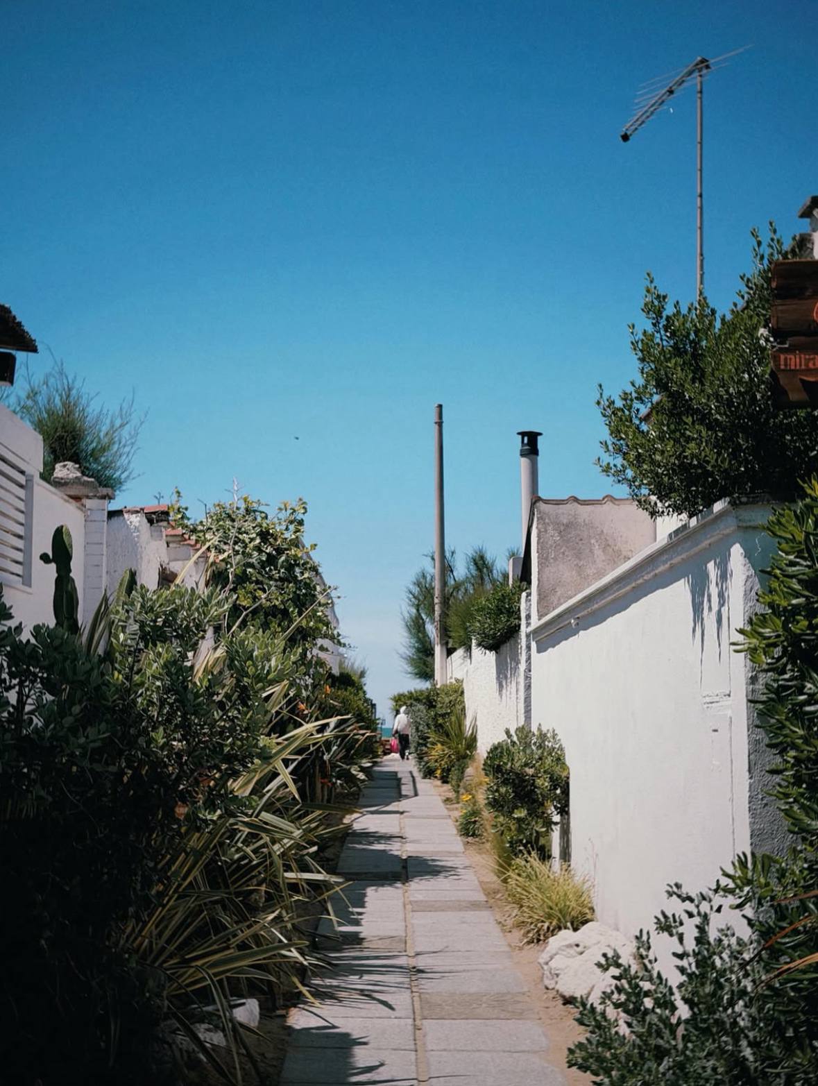 Белёные улицы — Architecture